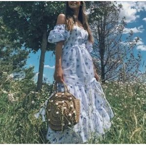 Loveshakfancy Gemma floral maxi dress size medium